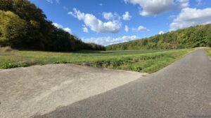 Blick in Richtung Probstforst (links) und Buchrainholz (rechts)