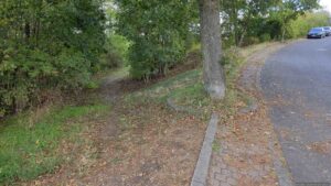 Ziel unserer Wanderung in der Merowingerstraße in Eisingen