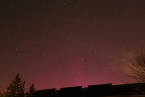Polarlichtnacht in Eisingen in Unterfranken am 10. Oktober 2026