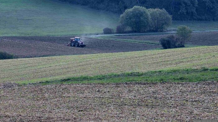 Feldarbeiten am 16. Oktober 2026 in der Altertheimer Mulde
