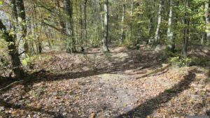Einst zog sich das Bauwerk über 16 Kilometer vom Main bei Oberzell im Bogen über Waldbüttelbrunn und Reichenberg bis zum Main bei Heidingsfeld hin.