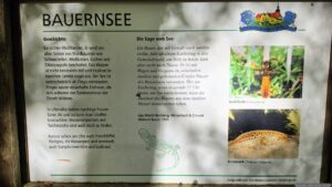 Infotafel am Bauernsee in Höchberg