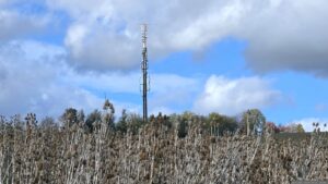 Mobilfunkturm bei Waldbrunn