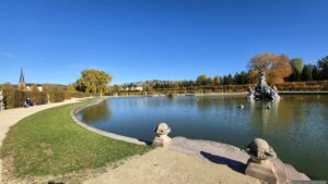 Großer See am 27. Oktober 2026 im Hofgarten in Veitshöchheim